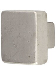 Bronze 1 1/4-Inch Square Cabinet Knob